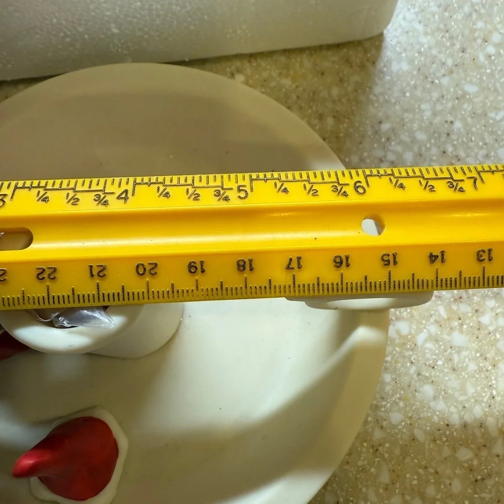 Vintage 90’s Partylite Christmas Elf Tapered Candle Stick Holder Resting Elf